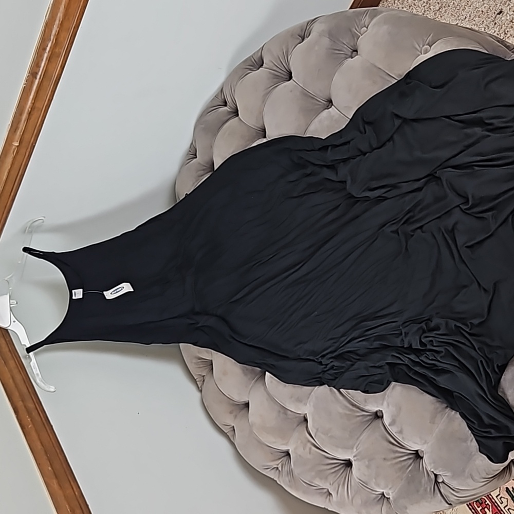 Old Navy Black Maxi Dress